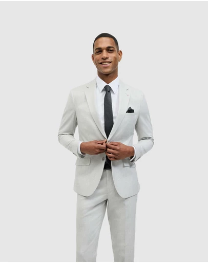 Politix - Prince Of Wales Check Tailored Jacket