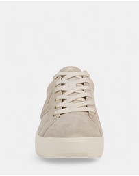 Vionic - Kearny Lace-Up Casual Sneaker - Soft Gold
