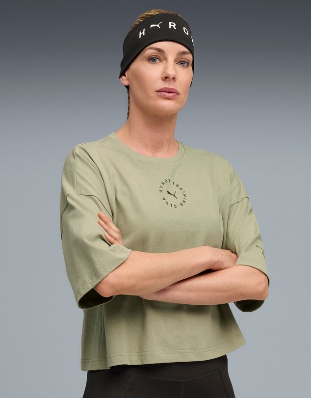 Puma - X Hyrox Cropped Lifestyle Tee - Women's