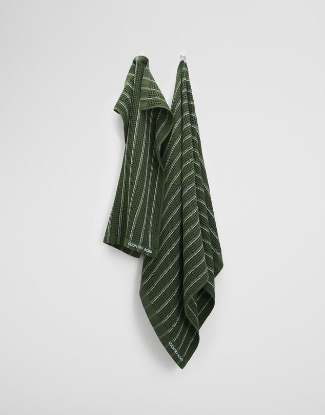 Country Road - Parker Australian Cotton Waffle Bath Towel