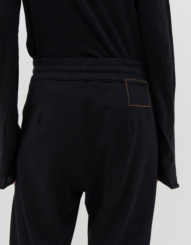 Bassike - stretch twill tapered pant
