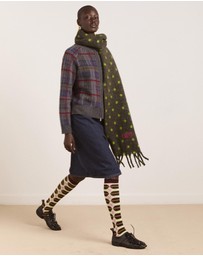 Damson Madder - DM Fluffy Scarf