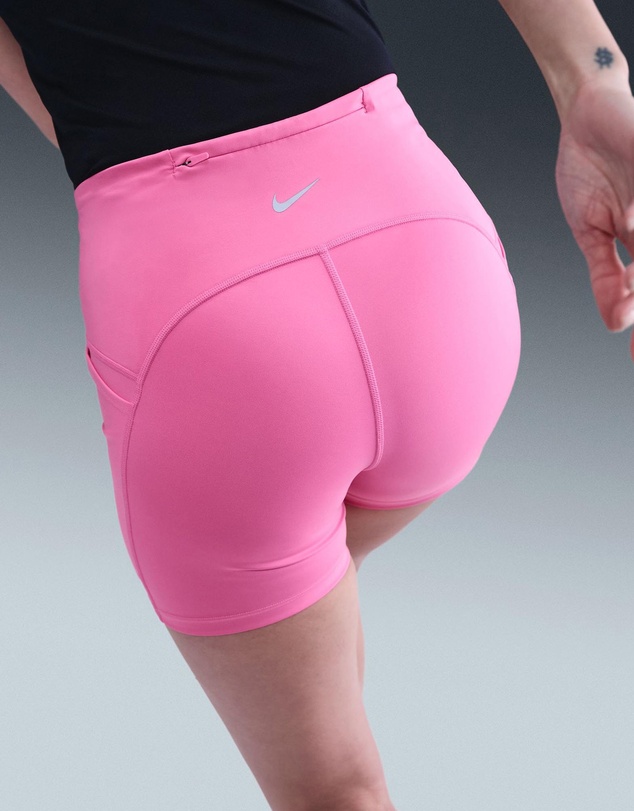 Nike - Swift Dri-FIT 4in High-Waisted Tight Running Shorts with Pockets