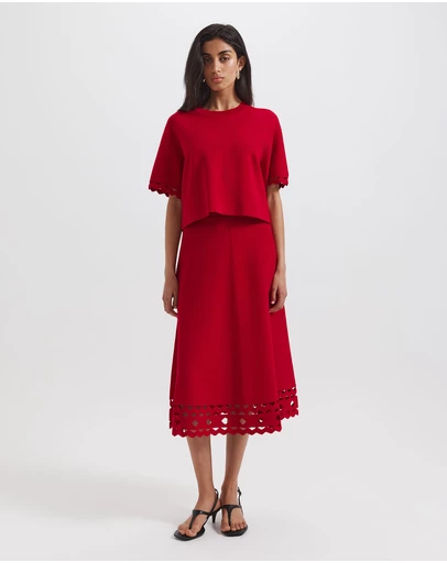 SABA - Mia Milano Cut Out Skirt