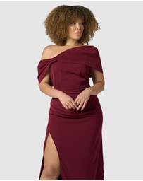 Pink Dusk by Curve Project - Damn Fine Maxi Dress