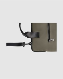 Tucano - Tucano Gommo Laptop Sleeve 15.6 and MacBook Pro 16 Military Green Water Repellent Slim with Pocket