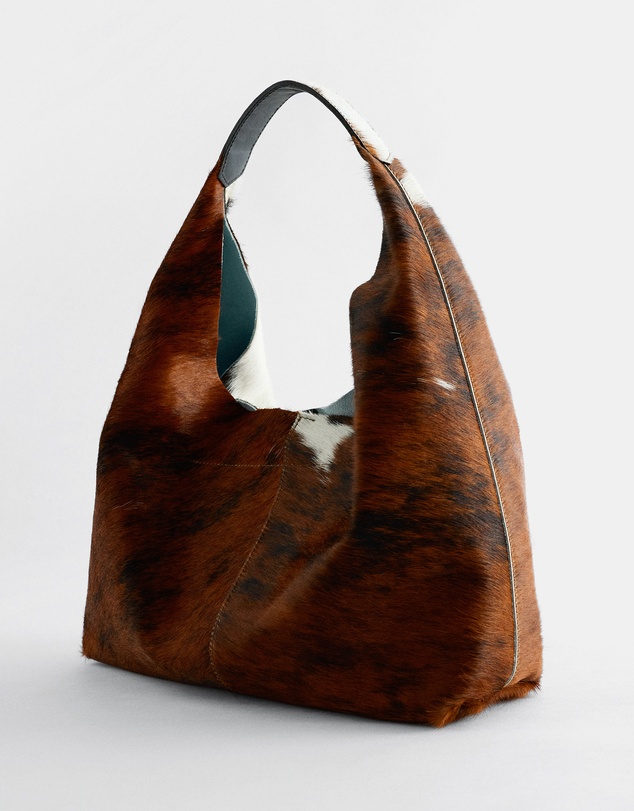 & Other Stories - Cow-Print Tote