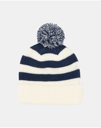 Santa Cruz - Reverse Dot Patch Bobble Beanie - Kids-Teens