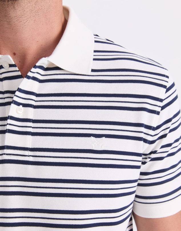 Sportscraft - Sc Stripe Pique Polo