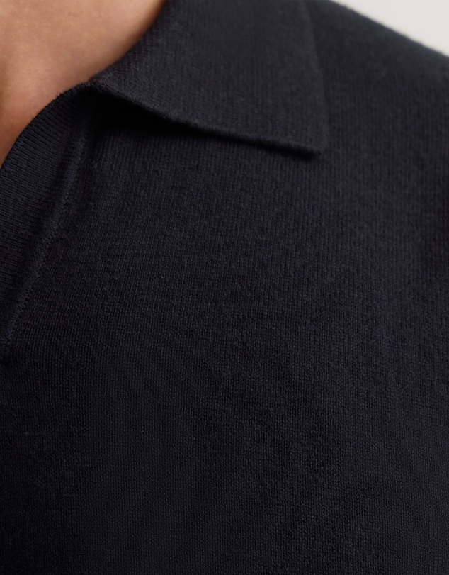 Oxford - Dominic Open Polo Collar Knit