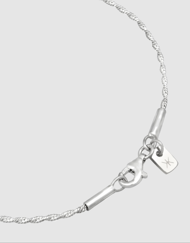 Kuzzoi - ICONIC EXCLUSIVE - Classic Rope Chain Bracelet in 925 Sterling Silver