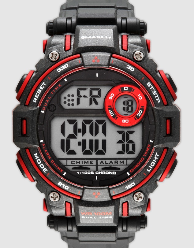 Maxum - Surfari Black & Red Digital