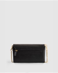 Evity - Lila Leather Chain Crossbody Purse