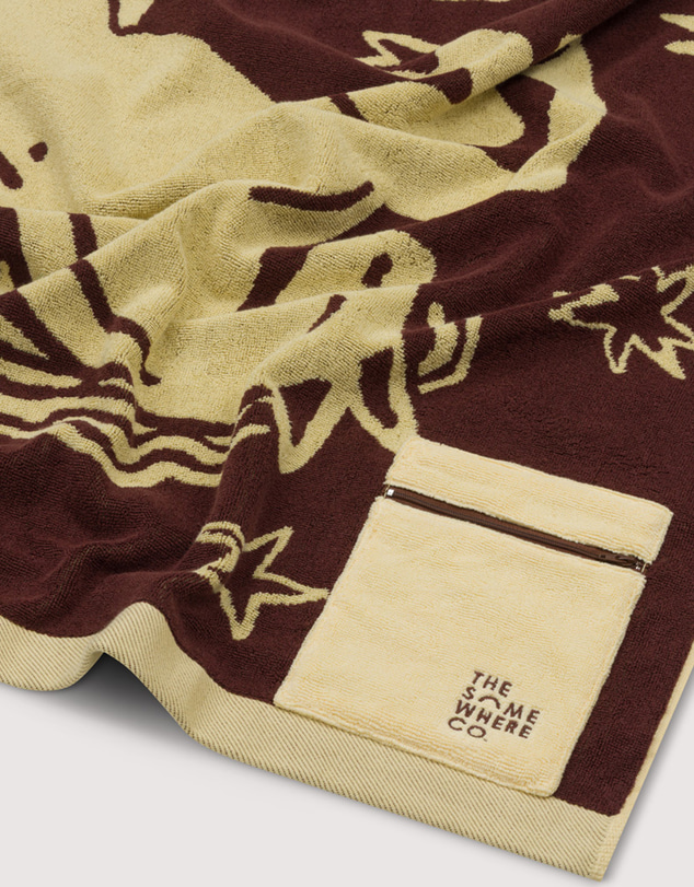 The Somewhere Co - The Homestead Premium Cotton Beach Towel