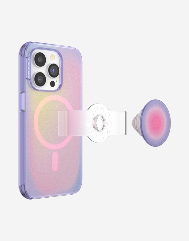 PopSockets - POPCASE MagSafe iPhone 14 Plus Protective Phone Case & Phone Grip Holder