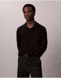 Calvin Klein - Merino Polo Jumper