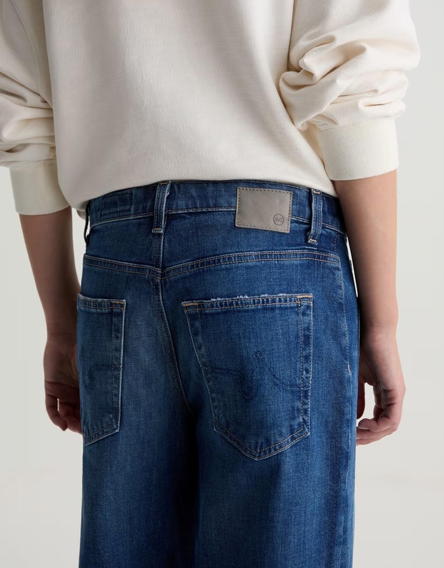 AG Adriano Goldschmied - Saige Wide Leg Crop Jeans