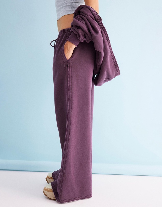 Cotton On Body Active - Active Raw Edge Wide Leg Sweatpants
