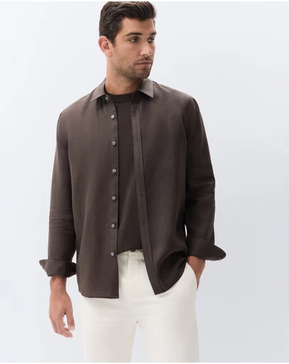 UNISON - Linen Regular Fit Shirt