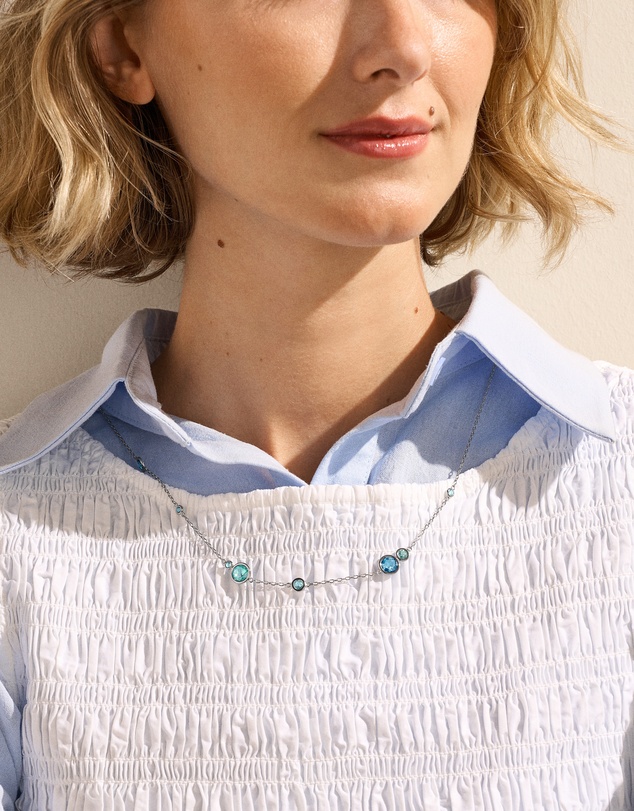Skagen - Sofie Sea Glass Silver Necklace
