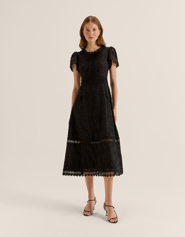 Review - Cosmos Lace Midi Dress