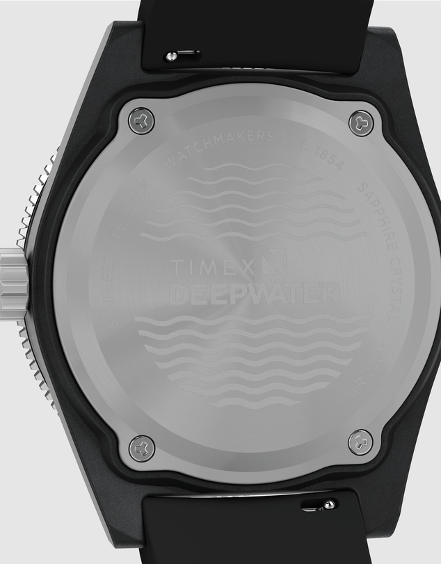 TIMEX - Deepwater Reef 200 43mm Synthetic Rubber Strap Watch