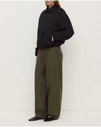 Assembly Label - Danielle Wool Bomber Jacket