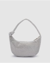 Olga Berg - JESSICA Crystal Mesh Bag