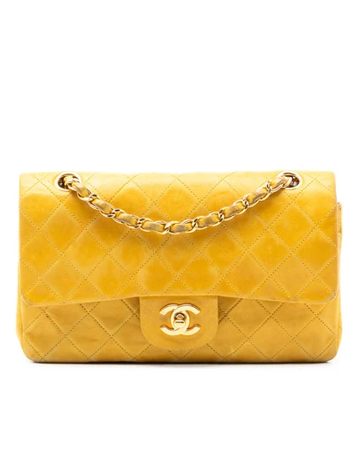 Pre-Loved by Azura Reborn - Pre-Loved Small Classic Lambskin Double Flap