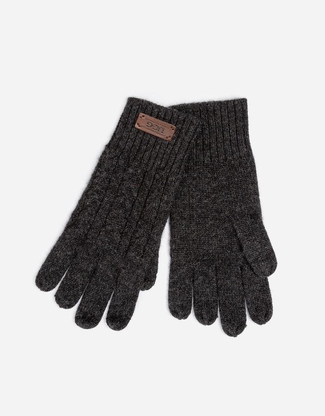 Ozwear Connection Uggs - Ugg Cable Knit Pure Cashmere Touch Screen Gloves