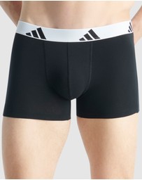 adidas Sportswear - 3 Pack Active Flex Cotton Trunk Underwear