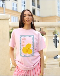 Vacancy Co - Zest For Life Tee