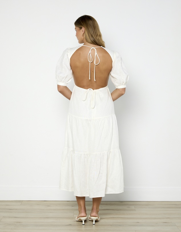Cirkular - Pre-Loved - SIR. Lorena Tiered Midi Dress