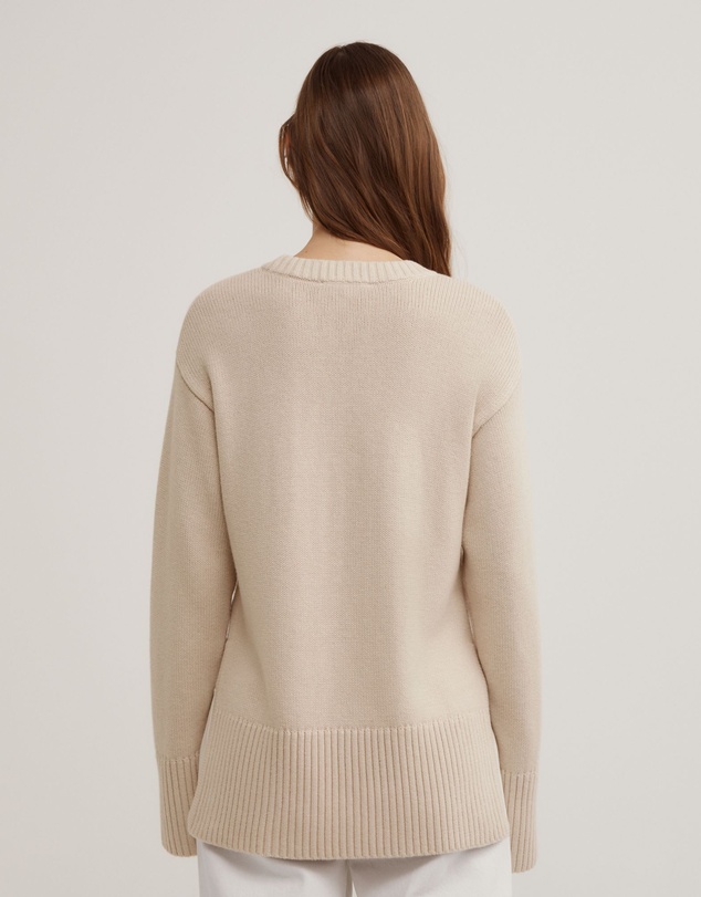 Witchery - Longline Crew Neck Knit
