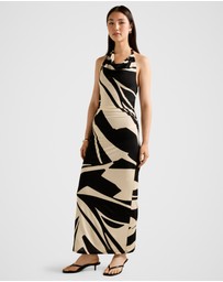 Forever New - Caitie Draped Jersey Midi Dress