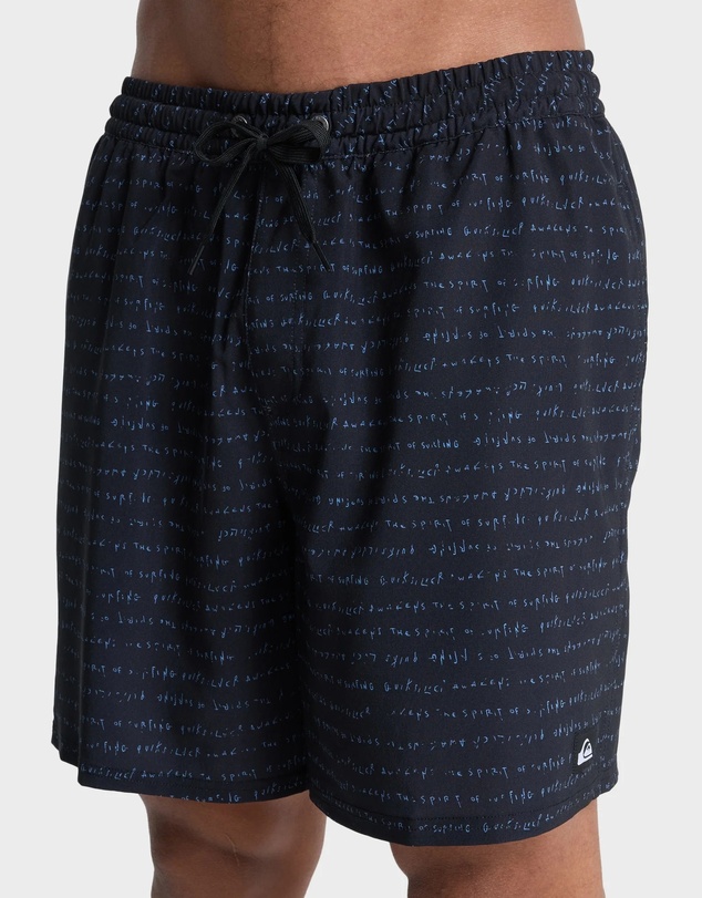 Quiksilver - Mens Stretch Printed Volley 17