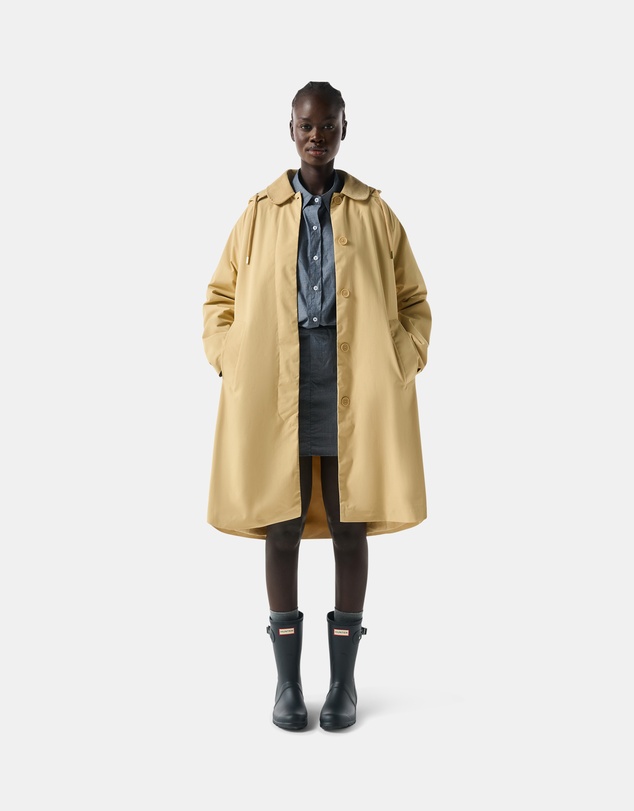 Hunter - Women’s Originals Rain Mac in Warm Sand
