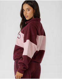 Lorna Jane - Sports Quarter-Zip Sweat