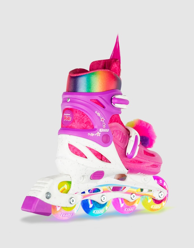 Crazy Skates - Trolls Size Adjustable Inline Skates