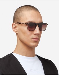 Hawkers Co - HAWKERS - Leo Black ETERNITY Sunglasses for Men and Women UV400