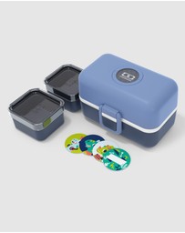 Monbento - Monbento Mb Tresor Kids Bento Box - Blue Infinity