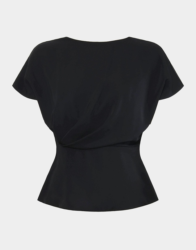 Forcast - Bonnie Gathered Peplum Top