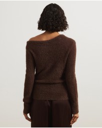 Atmos&Here - Abi Off Shoulder Sweater