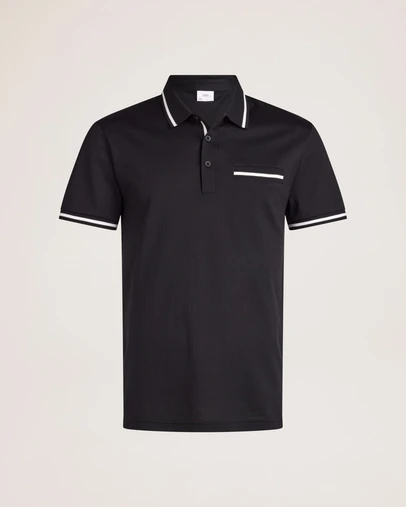 SABA - Ted Textured Cotton Polo
