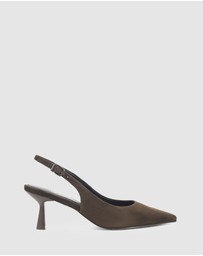 Siren - Daphne Slingback Heels