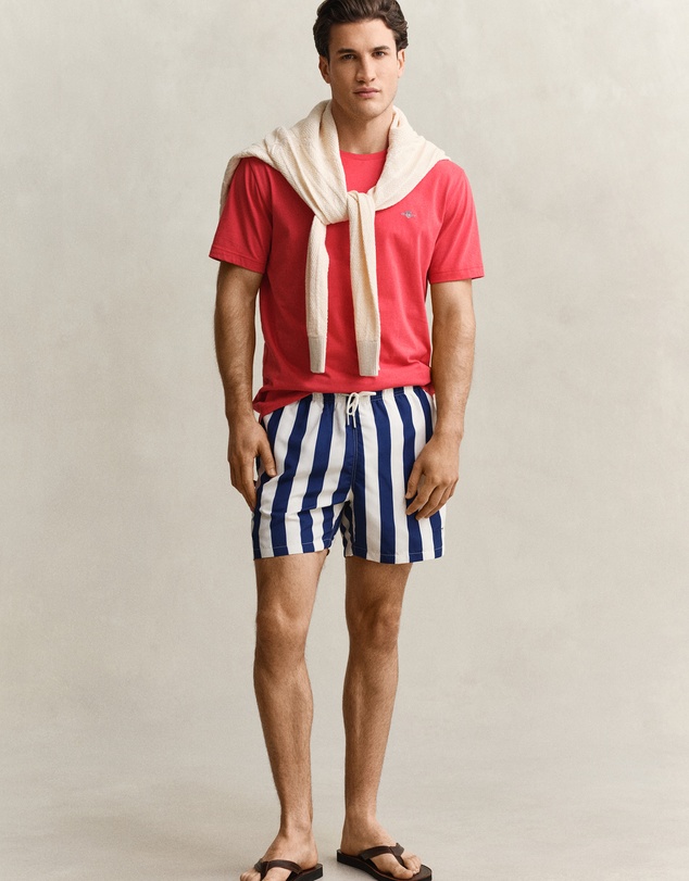Gant - Block Striped Swim Shorts