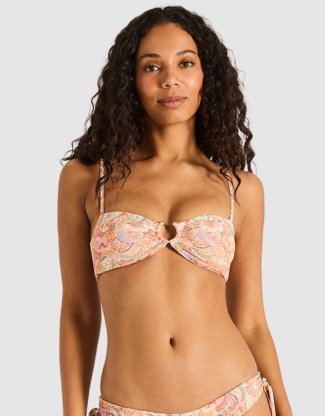 Tigerlily - Pashmina Akila Bandeau Bikini Top