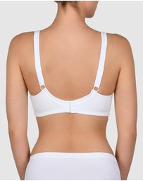 Naturana - Cotton Wirefree Wide Strap Bra
