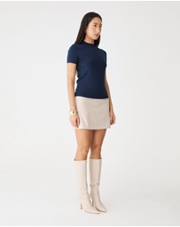 Forcast - Catherine Short Sleeve Knit