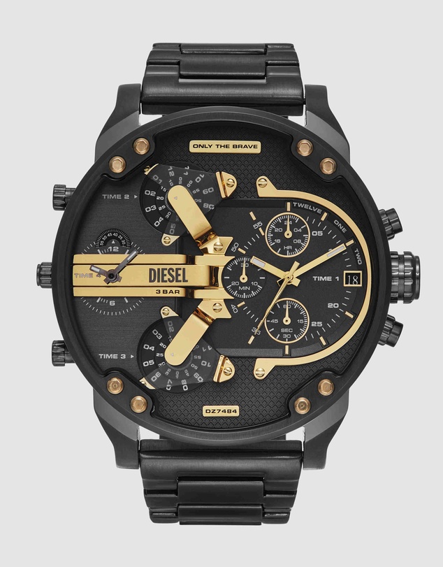 Diesel - Mr. Daddy Gun-Metal Chronograph Watch